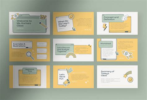 Fun Simple Education Presentation Canva Design Templates - Peterdraw Studio