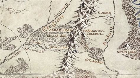 Lord of the Rings Map Explained