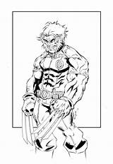 Crazy Wolverine coloring Page  Download Print Or Color Online For Free sketch template