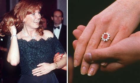 Sarah Ferguson wore £65,000 engagement ring for years after divorce from Prince Andrew | Express ...