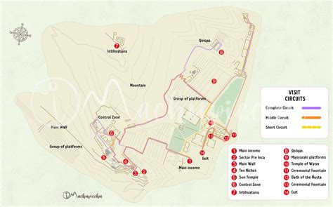 Ollantaytambo Peru Map