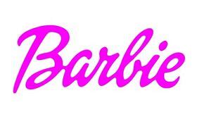 Barbie word Sticker / Decal Pink Car Cute Vinyl 200mm | eBay