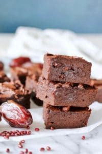 Fudgy Adzuki Bean Brownies {Healthy Brownie Recipe} - Hey Nutrition Lady