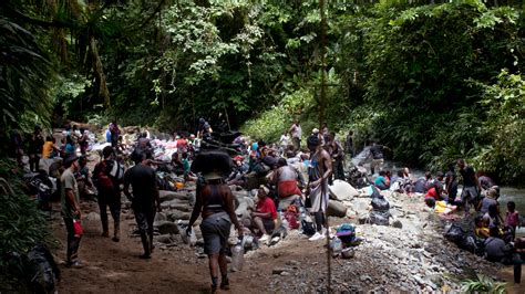 A once-remote patch of rainforest is now packed with migrants trying to ...