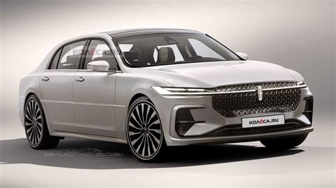 Lincoln Town Car Rendered As Production Version Of Zephyr Reflection