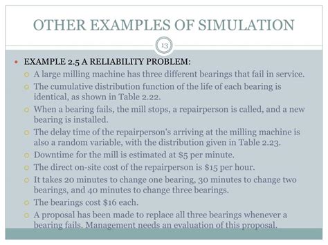 PPT - Simulation Examples Continued PowerPoint Presentation, free ...