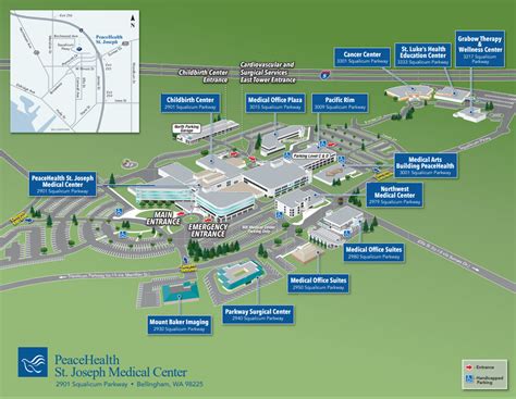 St Joseph Hospital Campus Map - Crissy Christine