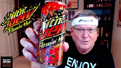 Mtn Dew Flamin' Hot Review! - YouTube