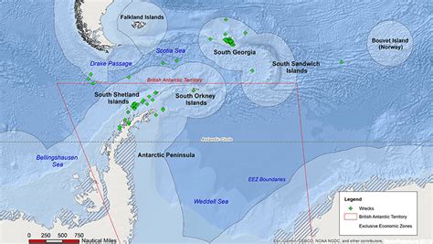 British Antarctic Territory and South Ocean - Maritime Archaeology Sea ...