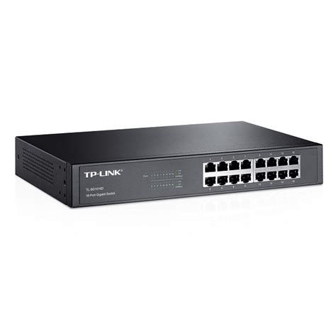 TP-Link TL-SG1016D 16 Port Gigabit Rackmount Switch – Positive Developments – Honiara