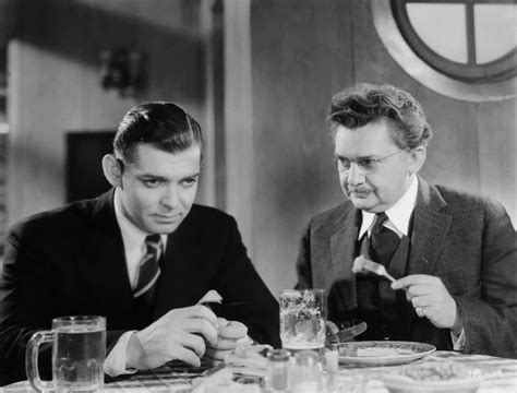 Clark Gable & Jean Hersholt in Men in White (1934) | Movie black, Classic movies, Silent movie