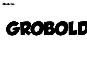 GROBOLD Font - Free Font Download