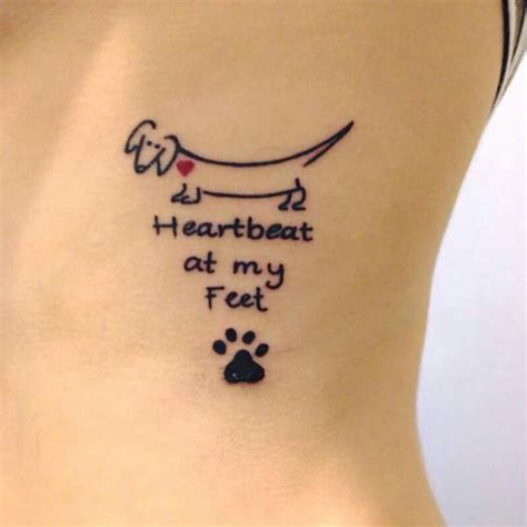 Dachshund tattoo More Dog Tattoos, Animal Tattoos, Cute Tattoos ...