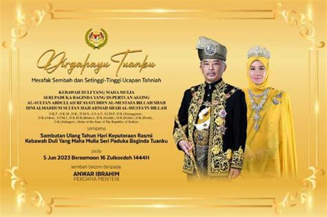 Yang di-Pertuan Agong Birthday 2024 Malaysia