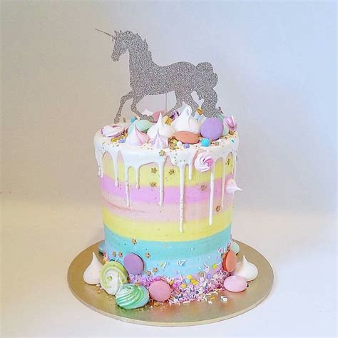 Rainbow Unicorn Cake Topper Nz - Peter Brown Bruidstaart