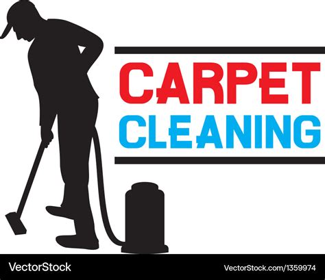 Carpet cleaning service Royalty Free Vector Image