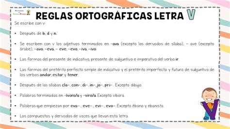 Carteles: Reglas ortográficas letras B – V