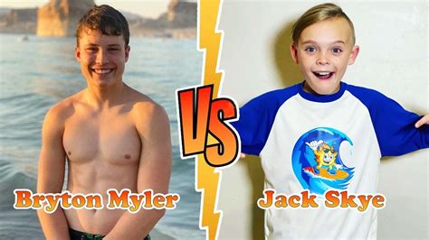 Bryton Myler (Ninja Kidz Tv) Vs Jack Skye (Kids Fun TV) Transformation 👑 New Stars From Baby To ...