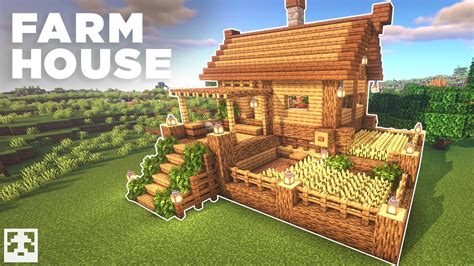 Minecraft | Farm House Tutorial | Easy! - YouTube