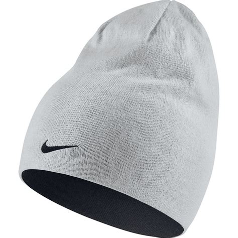 NEW Nike Reversible Knit White/Black Beanie Winter Cap - Walmart.com ...