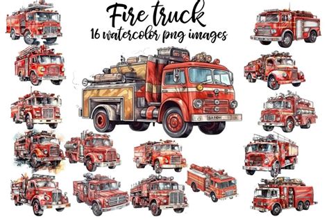 Fire truck clipart (2564867)