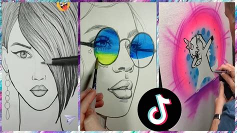 Art Tik Tok Tutorials - PELAJARAN