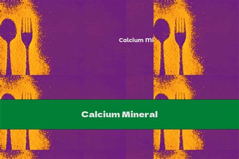 Calcium Mineral - This Nutrition