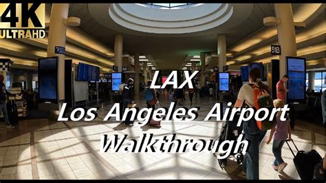 Los Angeles International Airport Walkthrough | LAX Terminal 5 - YouTube