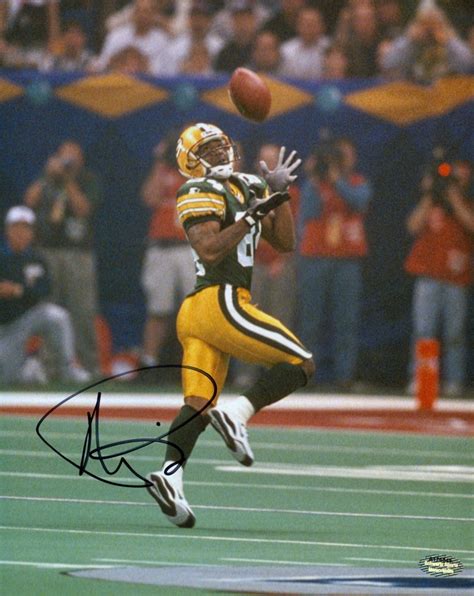 Andre Rison Signed Packers Super Bowl XXXI 8x10 Photo (Schwartz COA ...