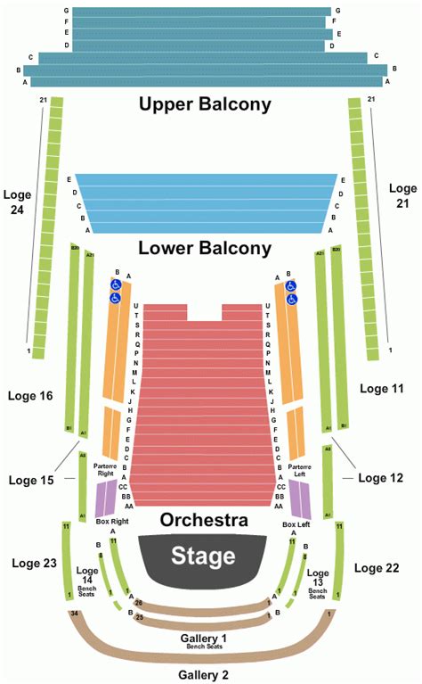 David Geffen Hall Interactive Seating Chart | Elcho Table