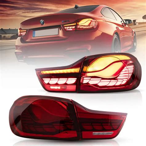 LED Tail Lights Assembly With GTS Style For 2014-2020 BMW 4 Series/M4 ...