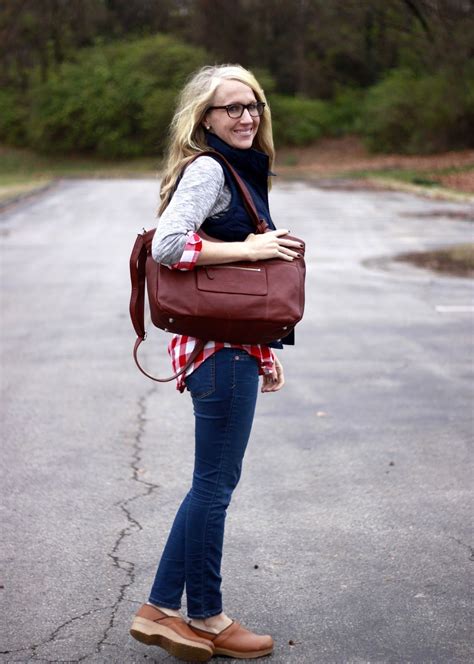 Camp Patton: An Ode to a Diaper Bag | Clogs outfit, Dansko clogs outfit, Dansko clogs outfit work