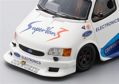 Ford Transit Supervan 3 (1994) | Edition 1/18 | Schuco News 2024 | Schuco | Peter Nasshan ...