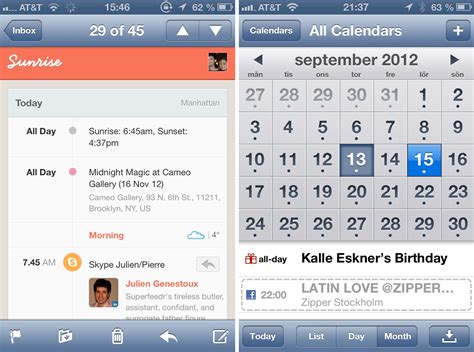 Calendar App