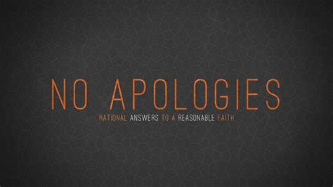 No Apologies | Lessons-Series | Download Youth Ministry