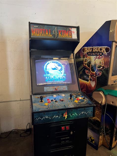 Mortal Kombat 4 Arcade Game For Sale