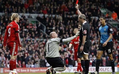 Aston Villa's Brad Friedel has Liverpool red card rescinded