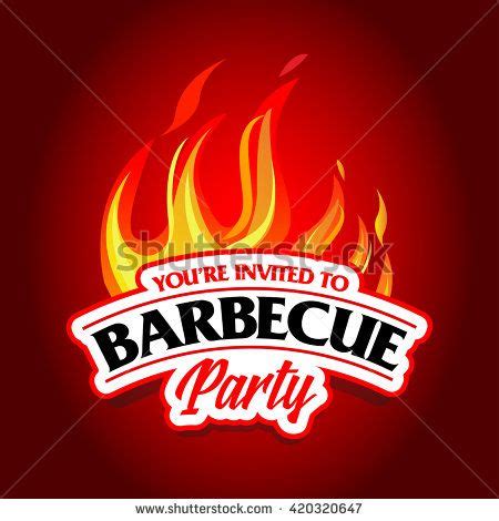 Barbecue party design, Barbecue Poster. Barbecue logo. BBQ template menu design. Barbecue Food ...