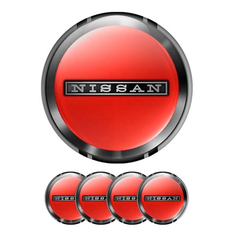 Nissan Wheel Emblems Center Cap Grey | Wheel Emblems | Stickers | X-Sticker