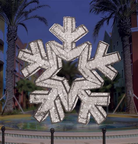 Giant Outdoor Snowflake Decorations - How To Blog