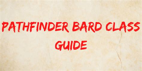 Pathfinder Bard Class Guide — SkullSplitter Dice