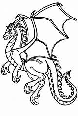 Dragon Coloring Page PNG Coloring Pages  sketch template