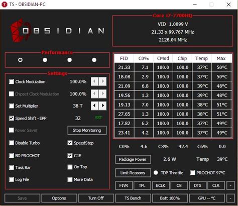 Intel Core I7-7700HQ Throttling | Overclock.net