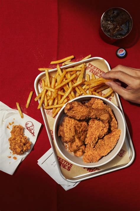 KFC is launching a new festive menu and it features a Celebrations ...