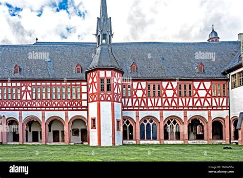 Kloster Eberbach (Hessen, Deutschland); Eberbach Abbey (Germany Stock ...