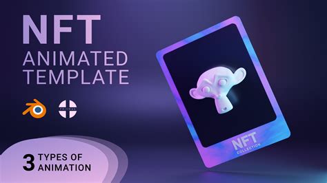 ArtStation - NFT collectible card template for Blender (.blend file + tutorial) | Resources