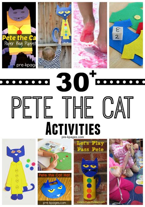 30+ Pete The Cat Activities For Preschool, Pre-K and Kindergarten