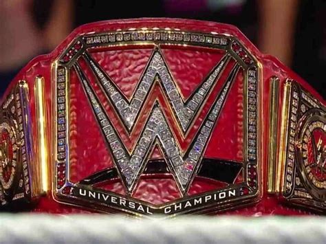 WWE are reportedly looking forward to retiring the Universal Championship