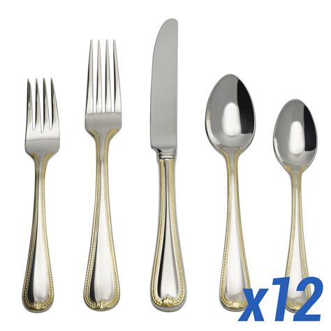 Lenox Vintage Jewel Gold - Stainless Flatware for Less