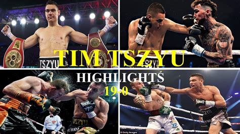 Tim Tszyu Highlights & Knockouts - YouTube